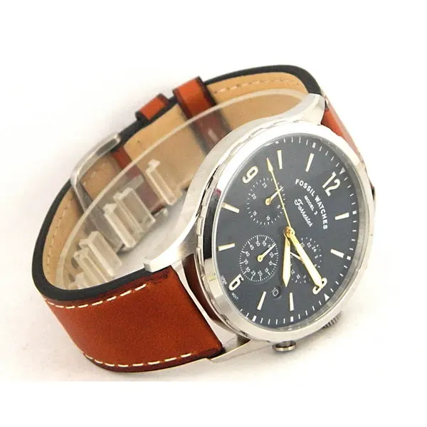 Fossil Men's Watch Forrester Luggage Leather- FS5607